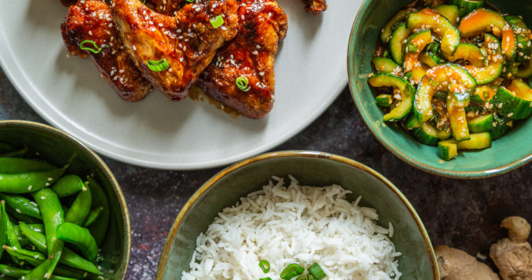 Crispy Asian Chicken Wings (No Fry)