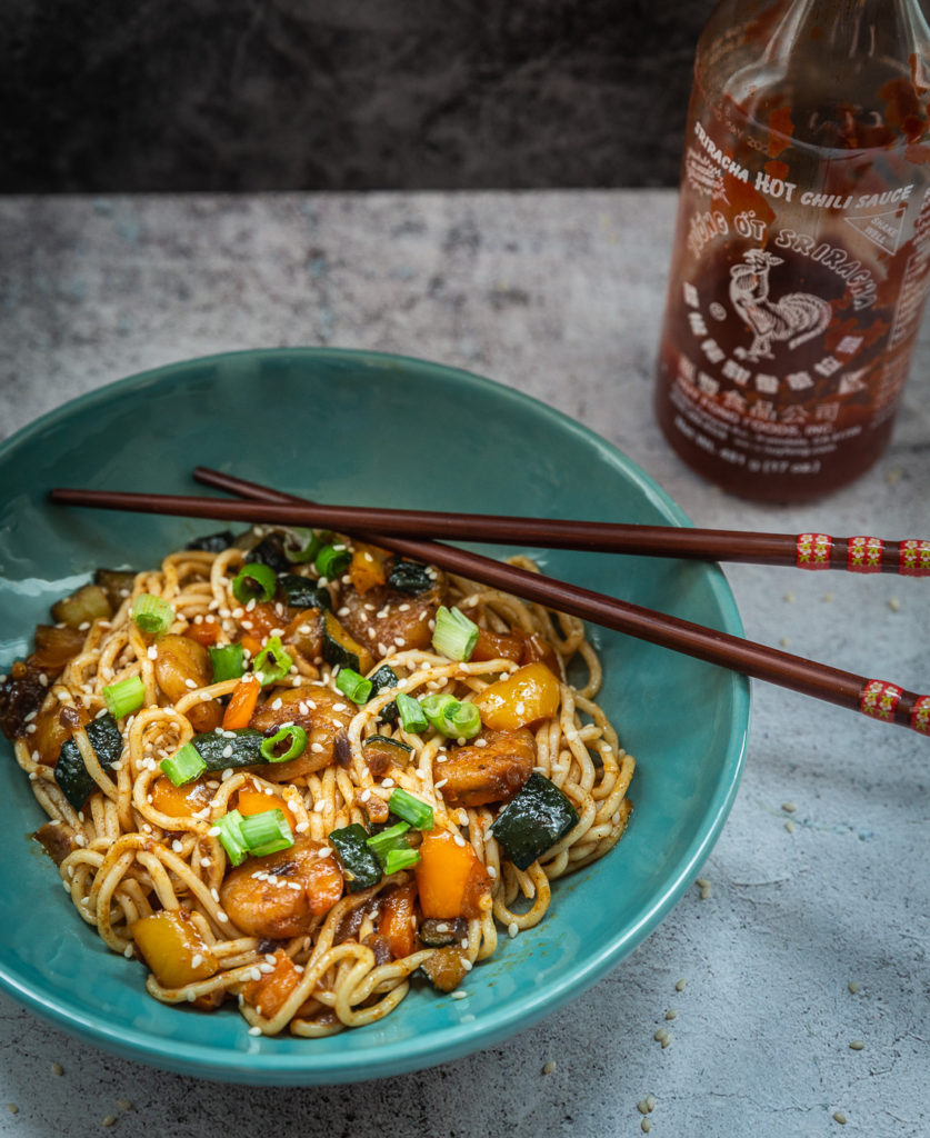 Prawn and Soy Noodles