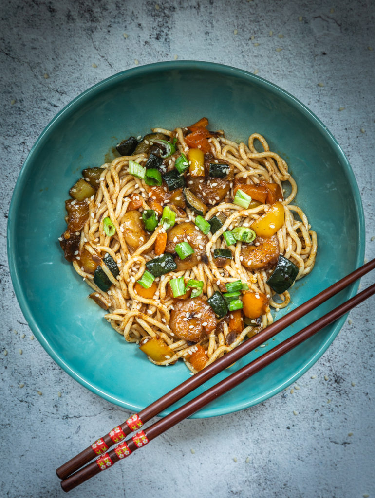 Prawn and Soy Noodles