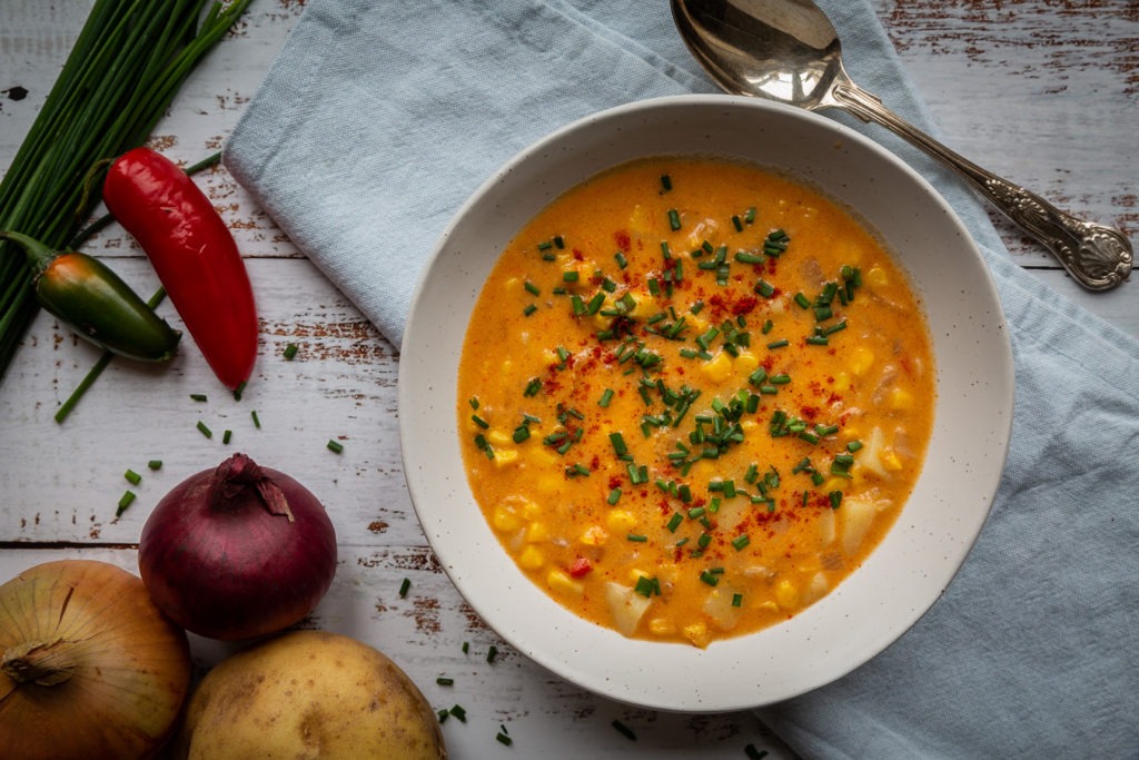 Corn Chowder (Vegan)