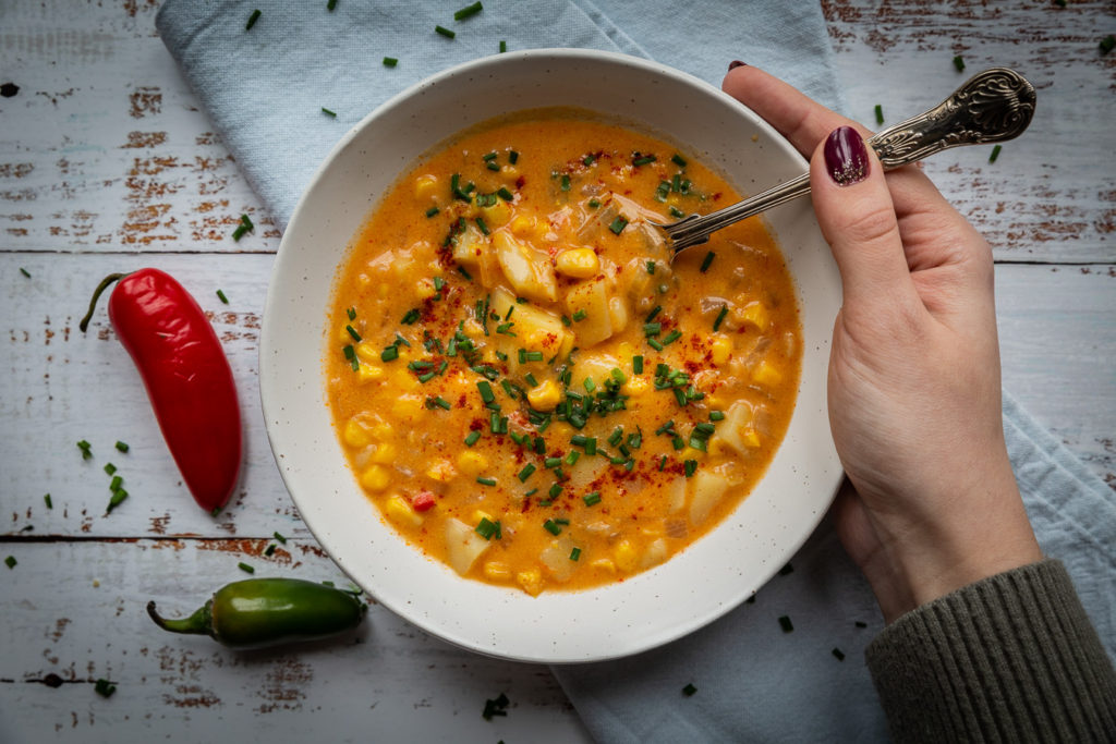 Corn Chowder (Vegan)