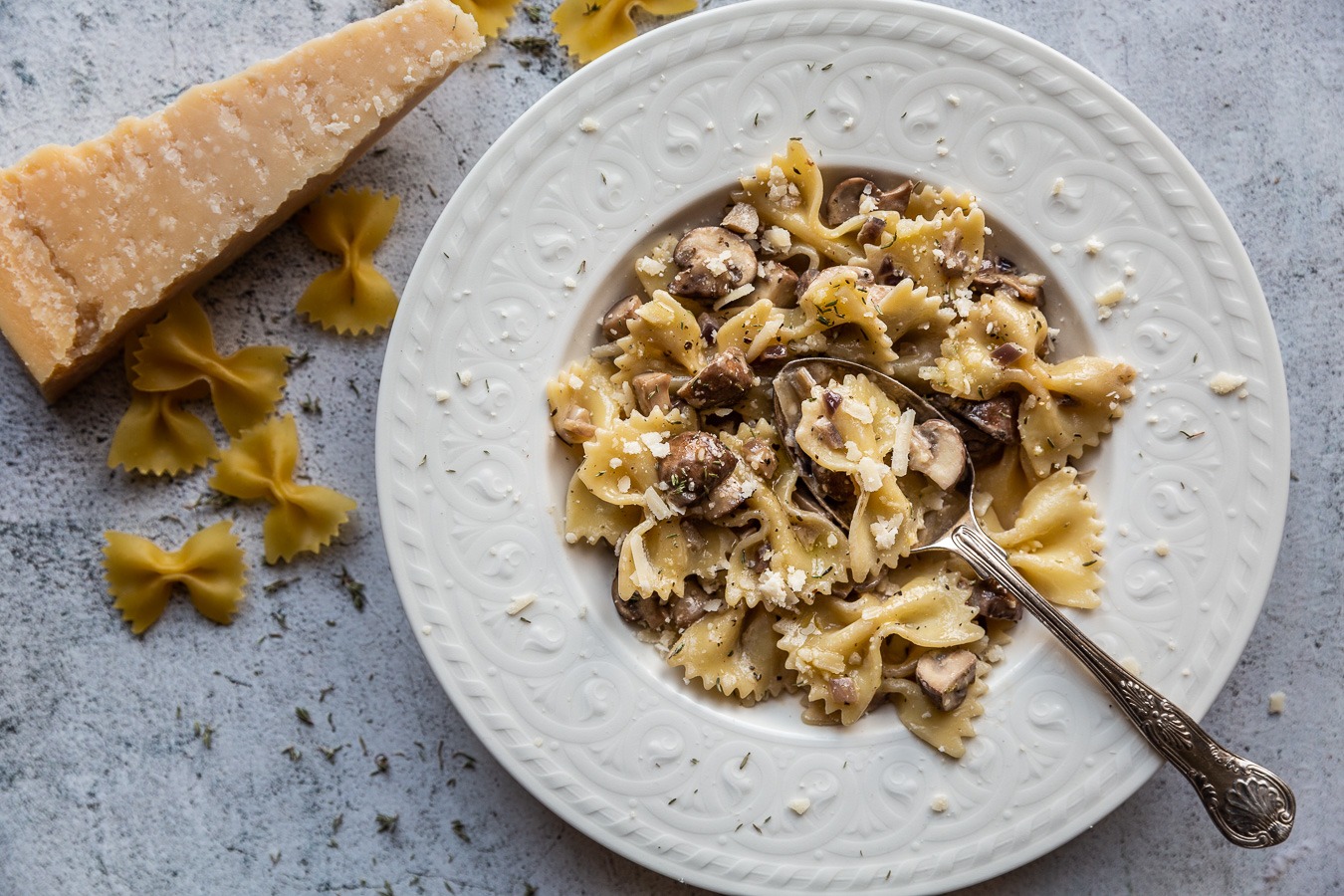 Creamy Mushroom Pasta