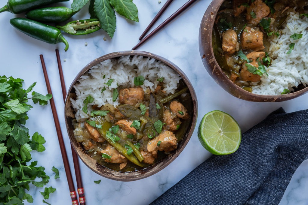 Slow Cooker Thai Green Curry  